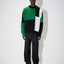 Block Cable Crewneck Knit Past Tense